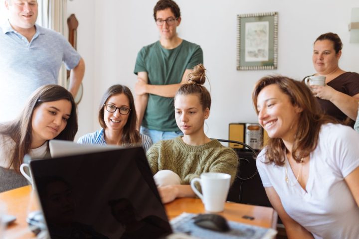 Sesión de capacitación en plataforma